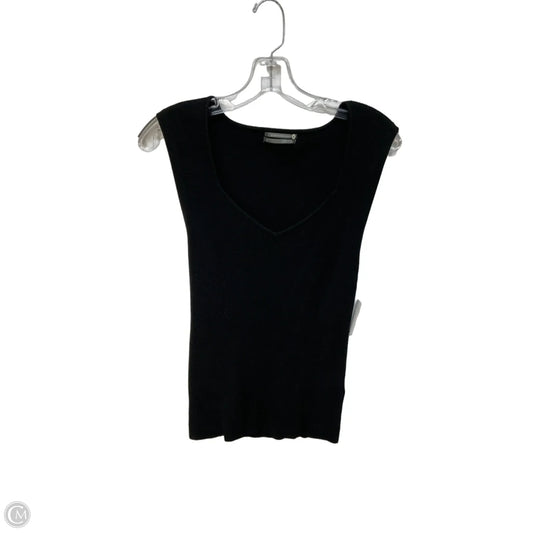 Top Sleeveless By Anthropologie In Black, Size: M