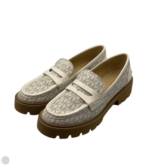 Shoes Heels Platform By Michael By Michael Kors In Cream, Size: 8