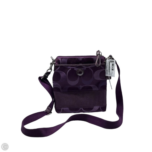 Crossbody Designer By Coach, Size: Small