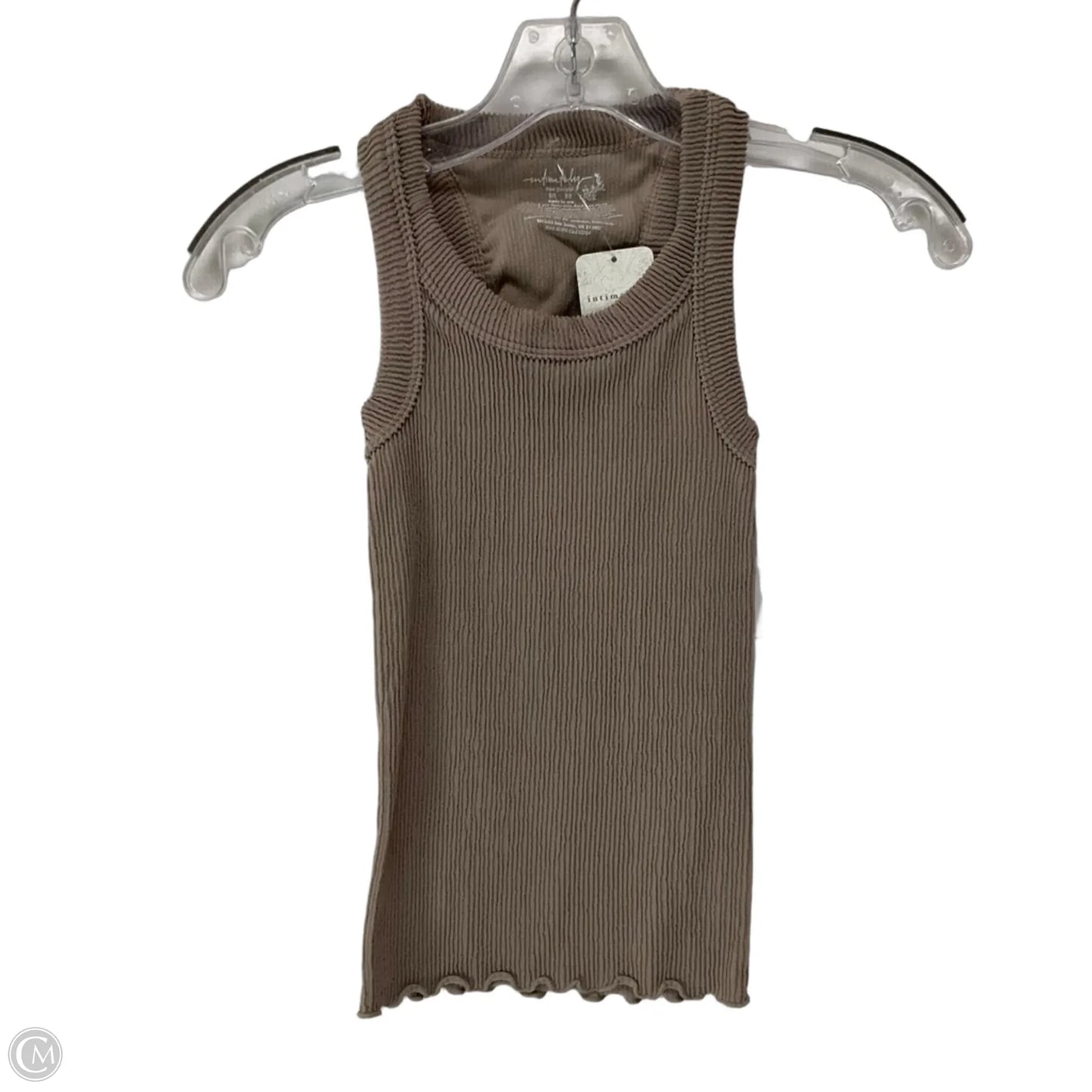 Tank Top By Free People In Tan, Size: Xs