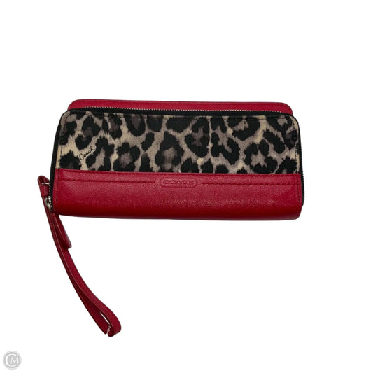 Wallet Designer By Coach, Size: Medium