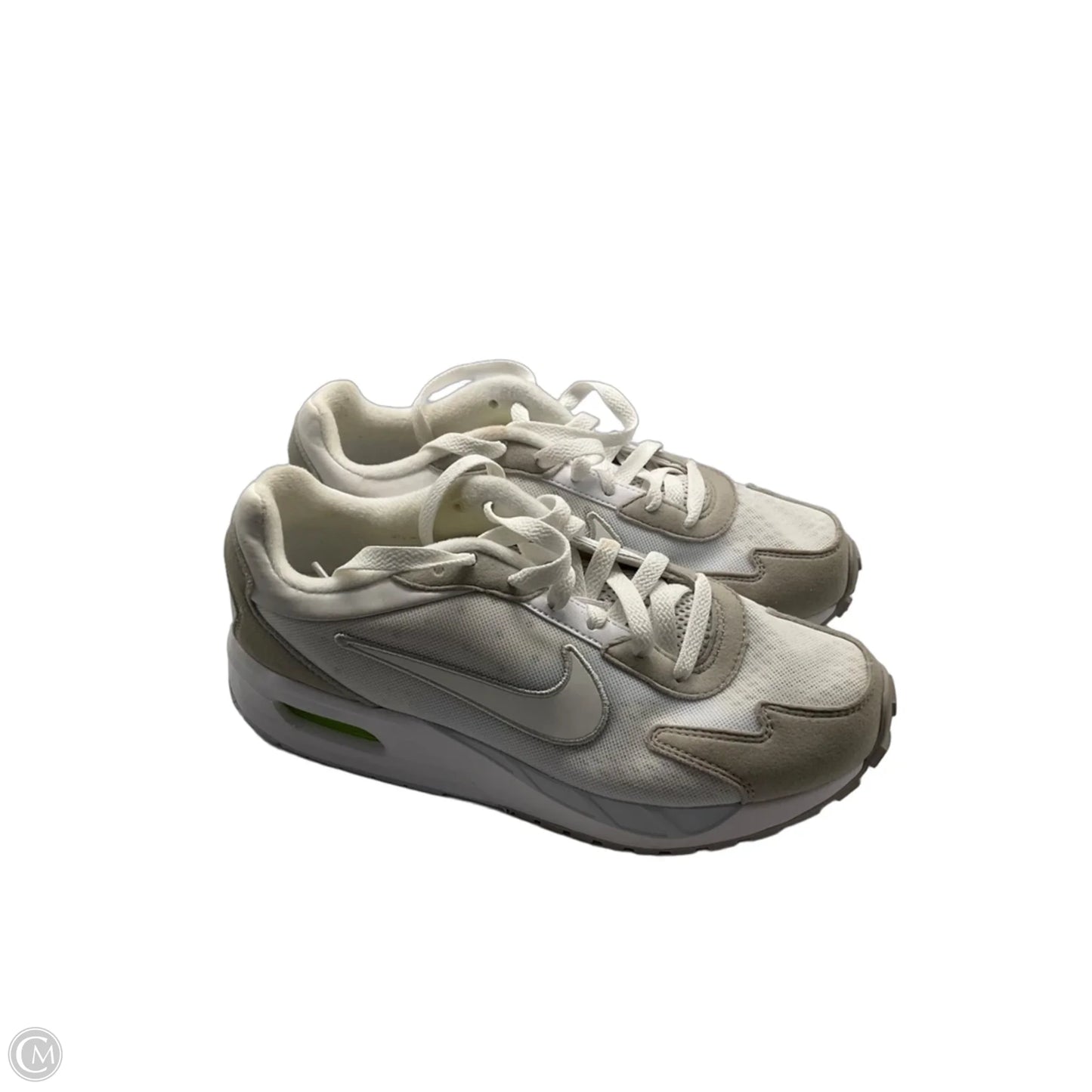 Shoes Athletic By Nike In Tan & White, Size: 7