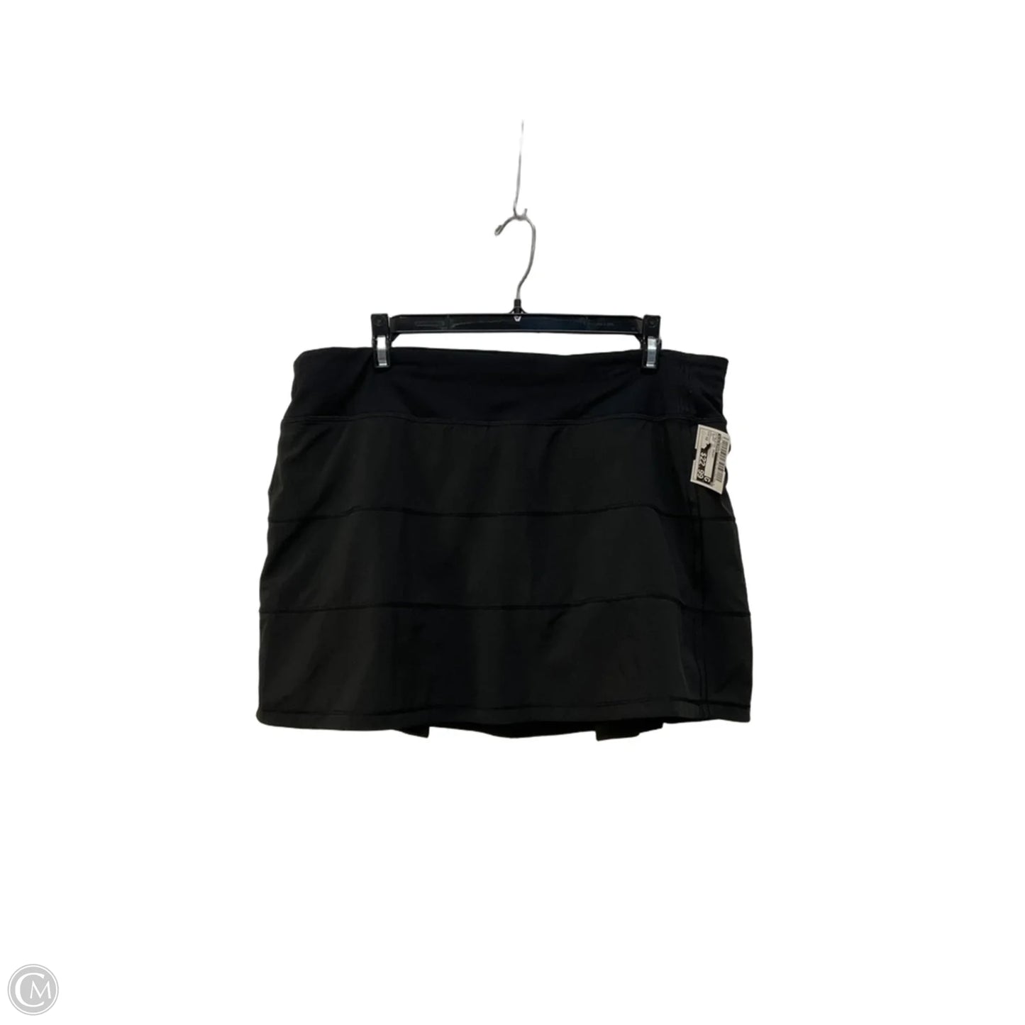 Athletic Skort By Lululemon In Black, Size: 12
