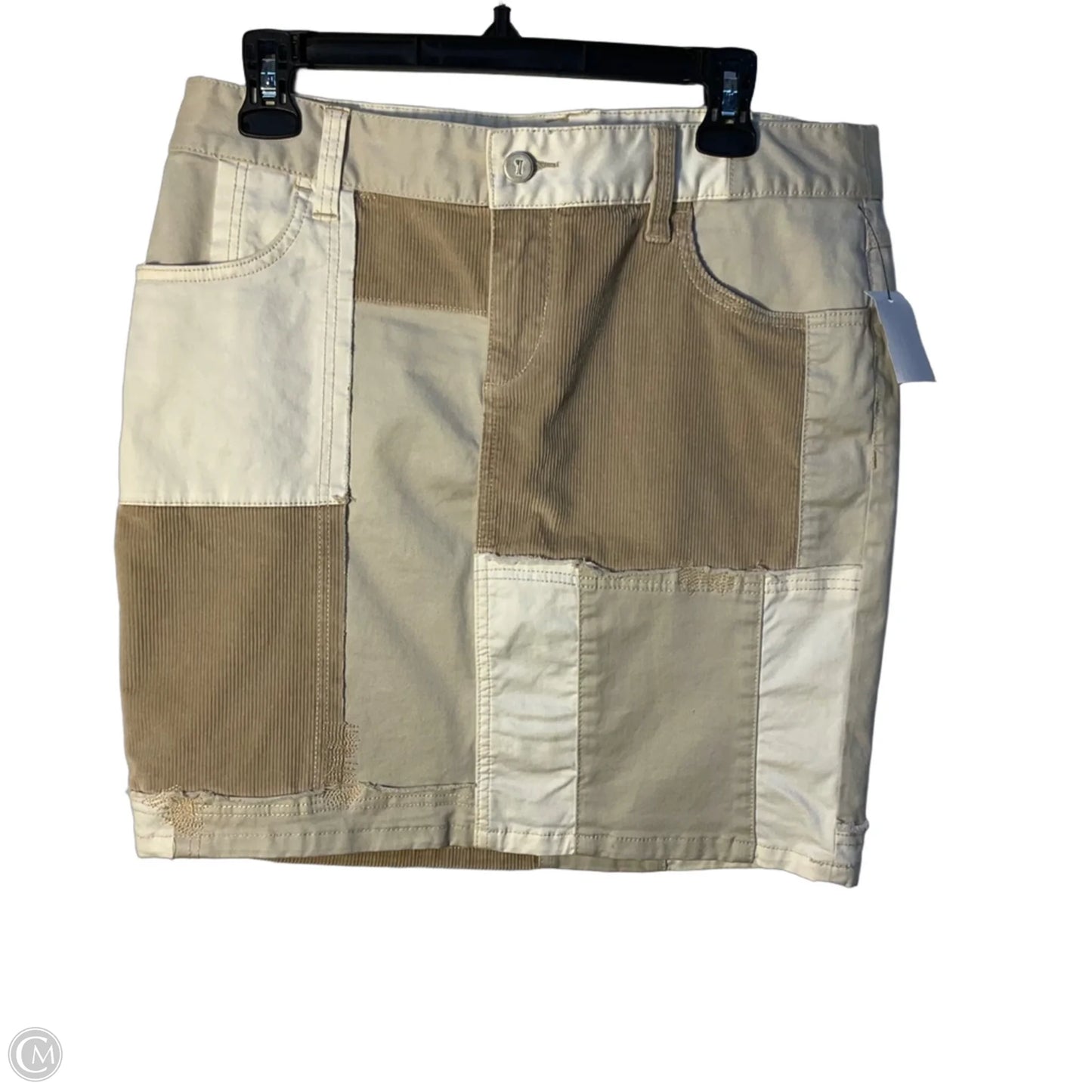 Skirt Mini & Short By Pilcro In Tan, Size: 8
