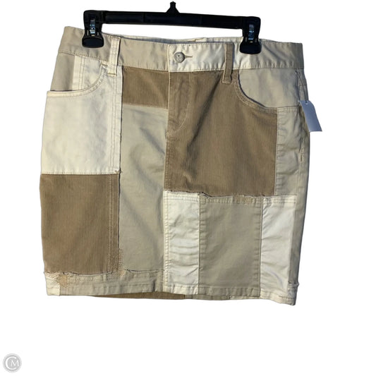 Skirt Mini & Short By Pilcro In Tan, Size: 8