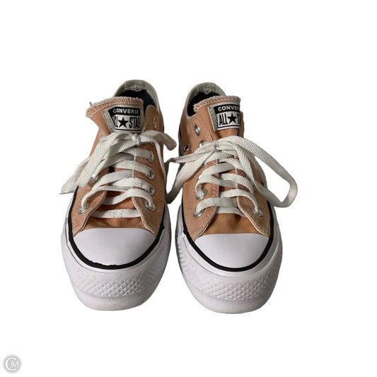 Shoes Sneakers Platform By Converse In Orange, Size: 5
