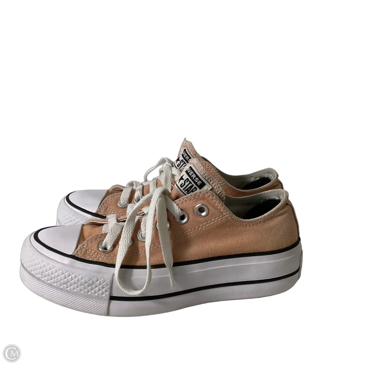 Shoes Sneakers Platform By Converse In Orange, Size: 5