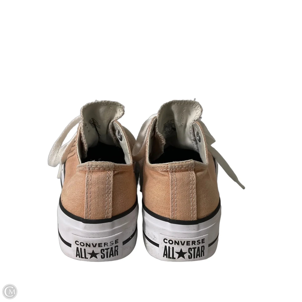 Shoes Sneakers Platform By Converse In Orange, Size: 5