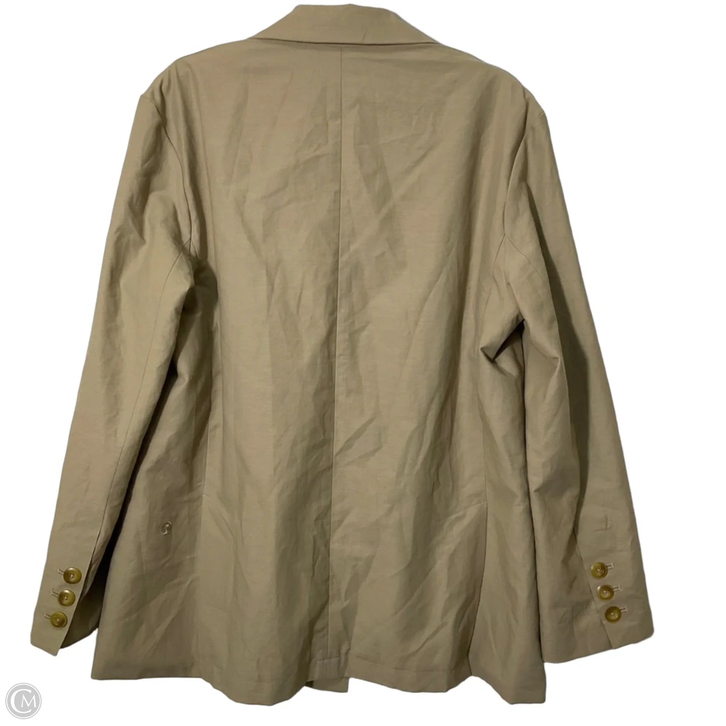 Athletic Blazer By Lululemon In Green, Size: M