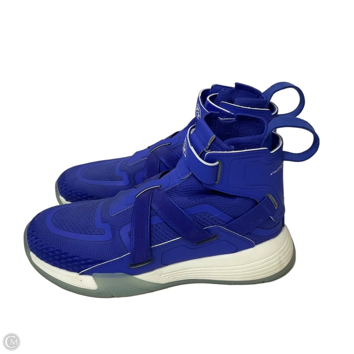 Shoes Designer By Apl In Blue, Size: 7.5