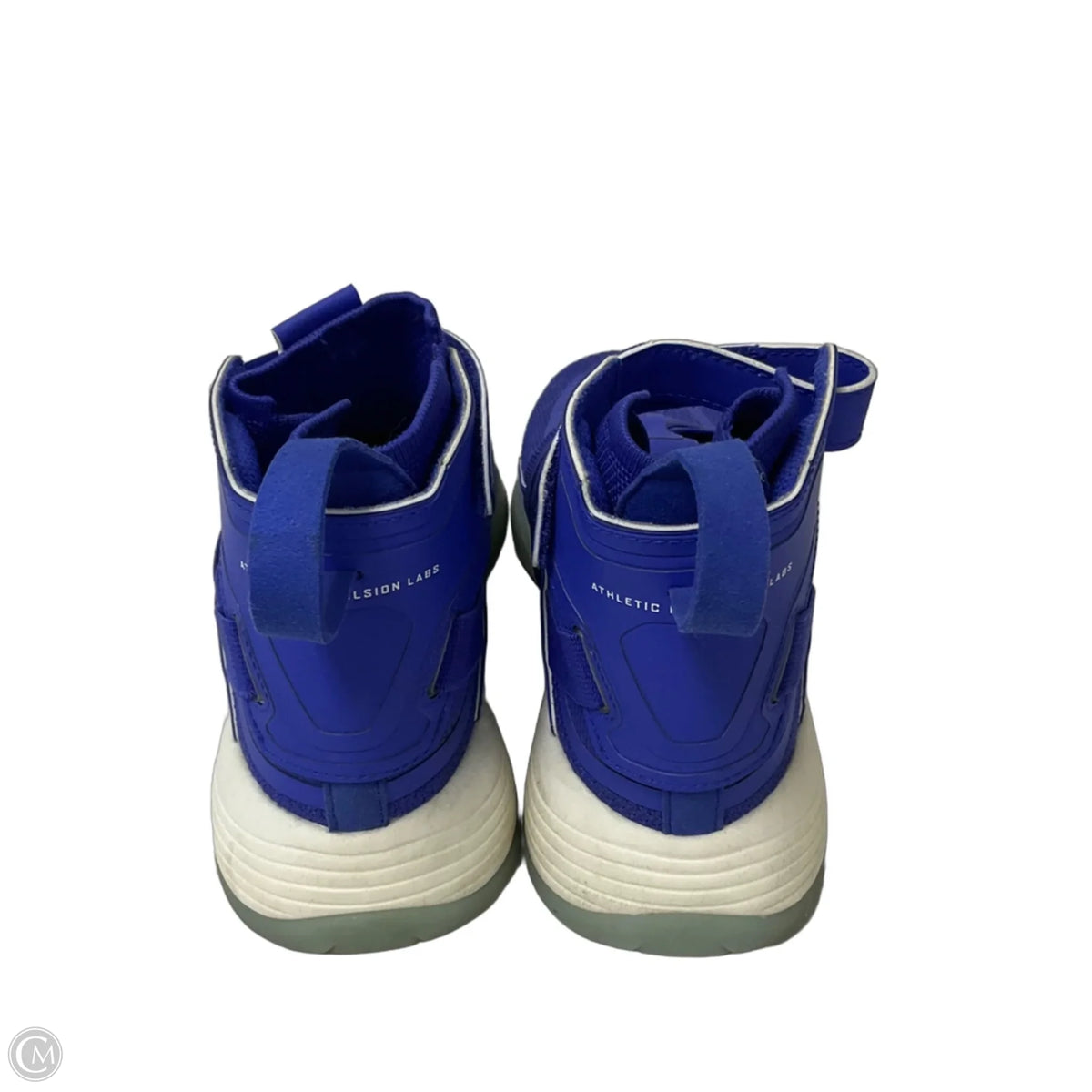 Shoes Designer By Apl In Blue, Size: 7.5