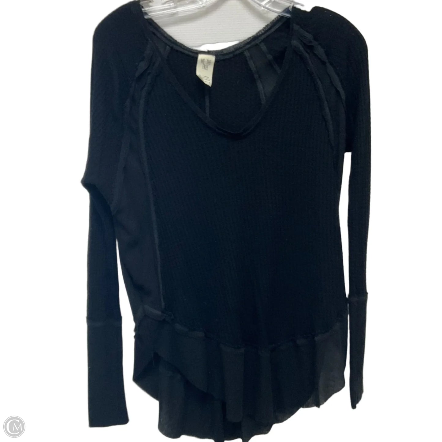 Top Long Sleeve Basic By Free People In Black, Size: Xs