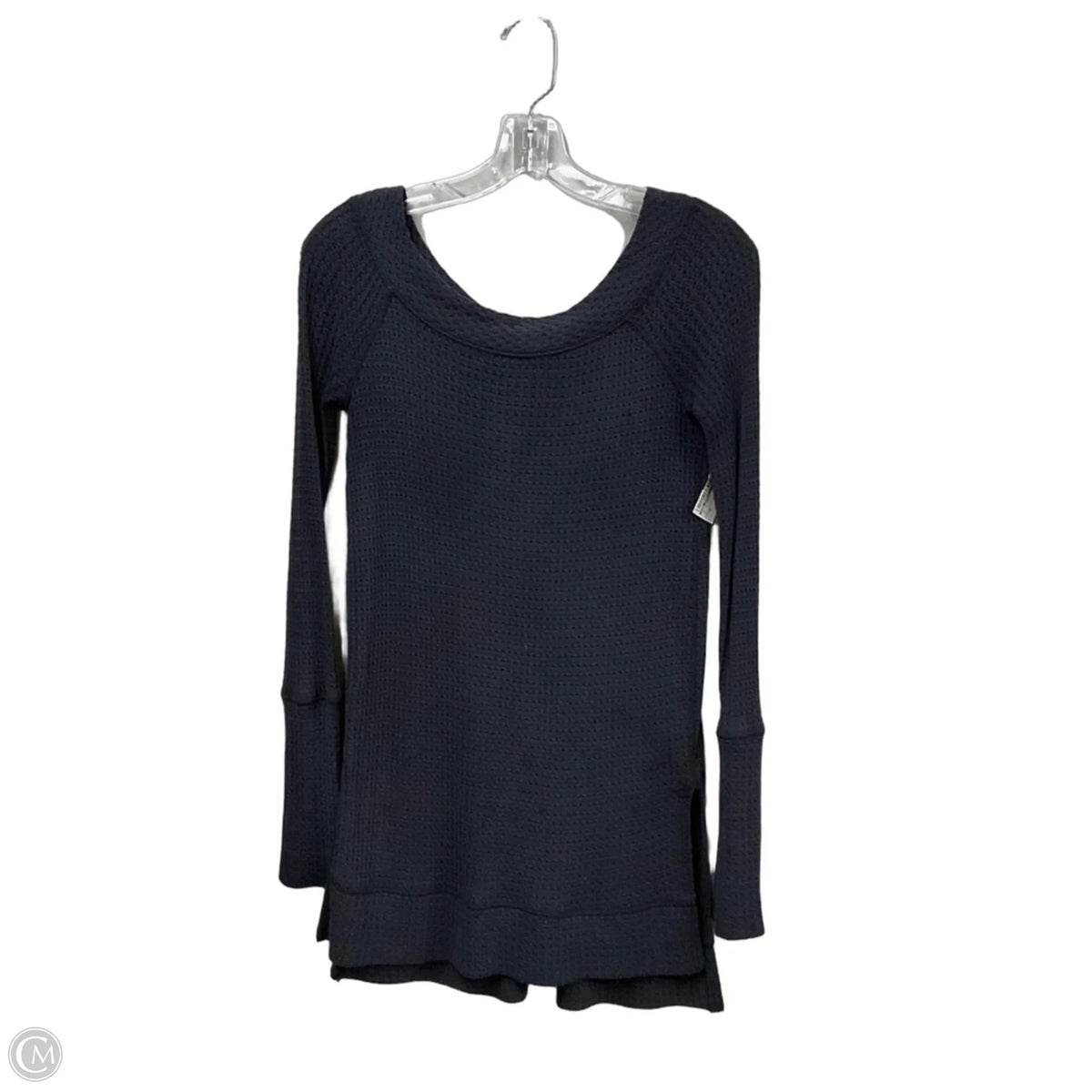 Top Long Sleeve Basic By Free People In Grey, Size: Xs