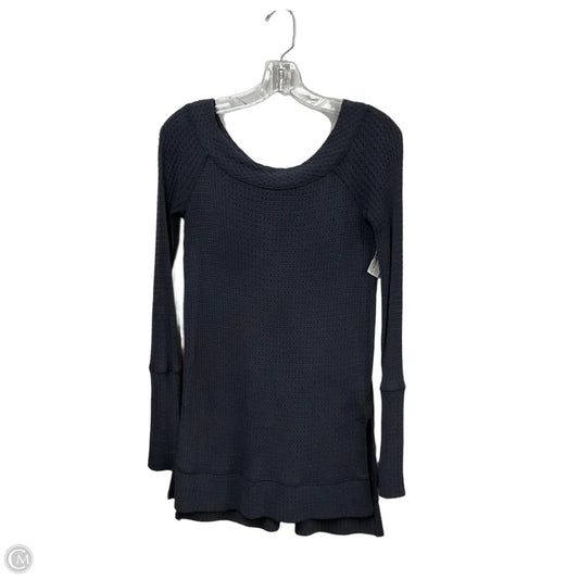 Top Long Sleeve Basic By Free People In Grey, Size: Xs