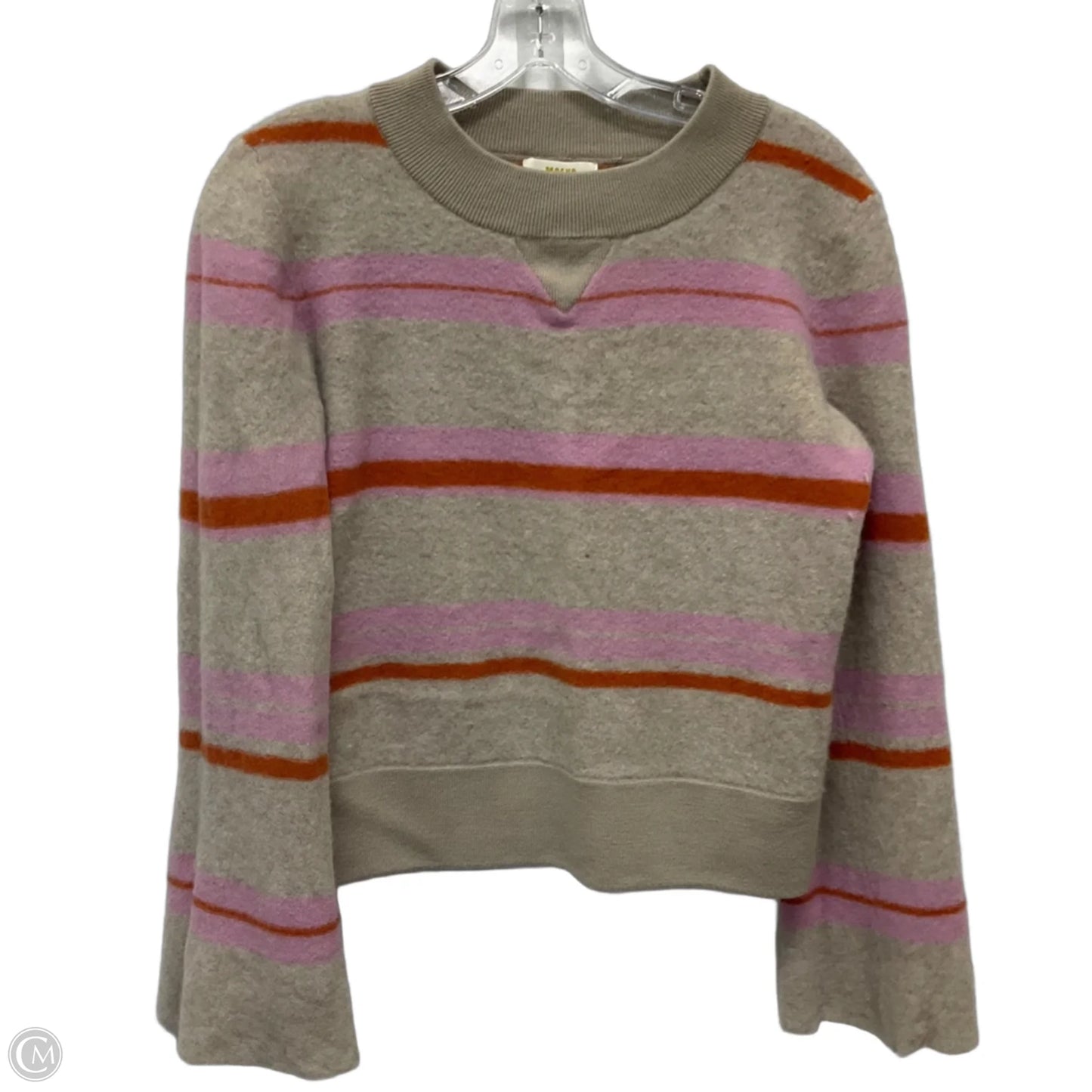 Sweater By Maeve In Tan, Size: L