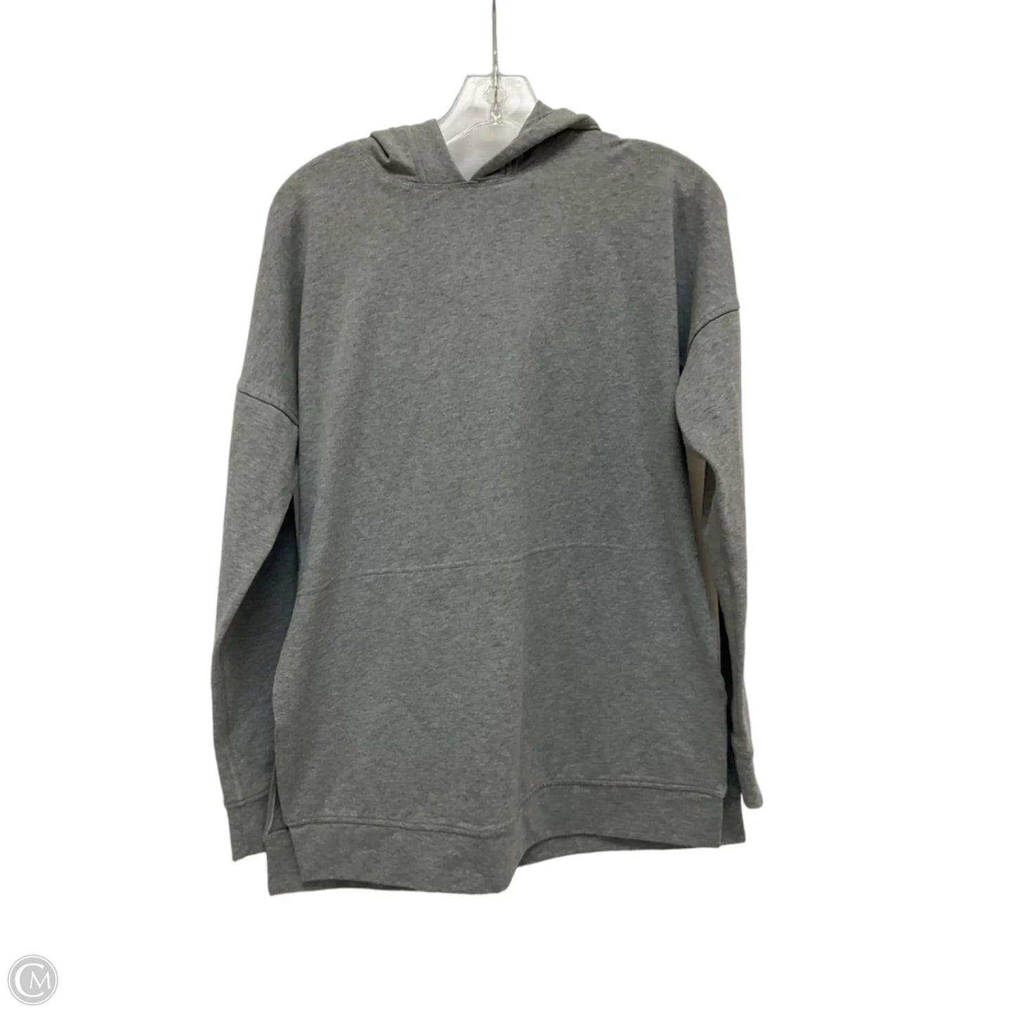Athletic Sweatshirt Crewneck By Lululemon In Grey, Size: 8