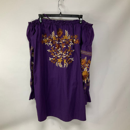 Dress Casual Short By Free People In Purple, Size: S