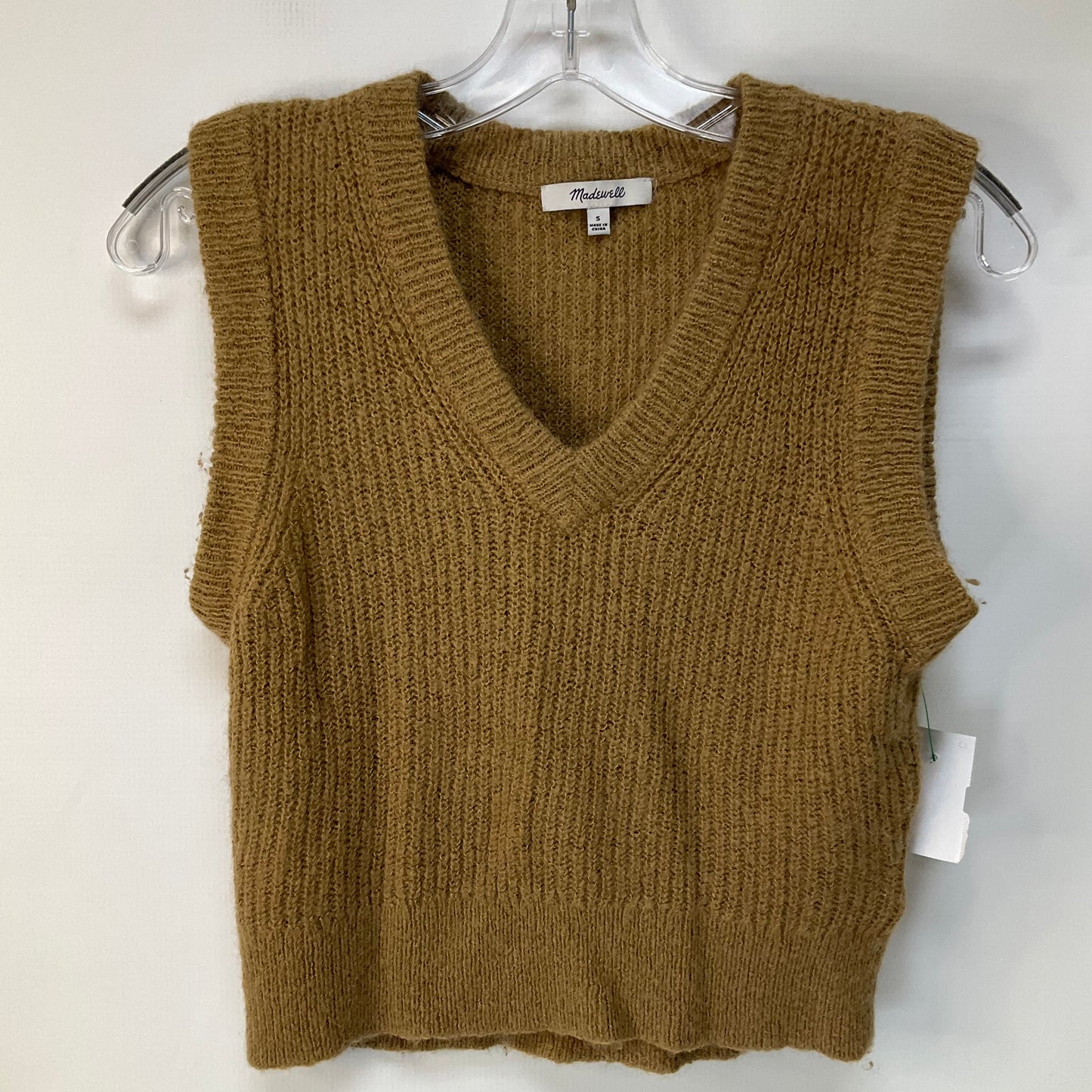 Vest Sweater By Madewell In Brown, Size: S