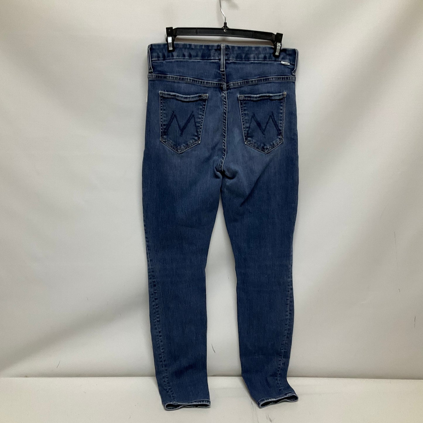 Jeans Skinny By Mother In Blue Denim, Size: 8