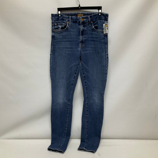 Jeans Skinny By Mother In Blue Denim, Size: 8