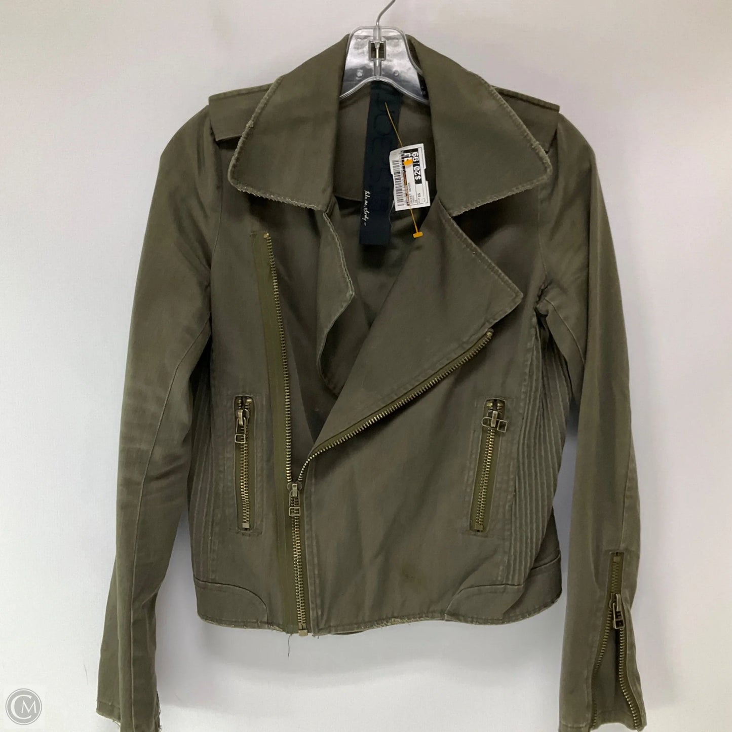 Jacket Denim By Joes Jeans In Green, Size: Xs