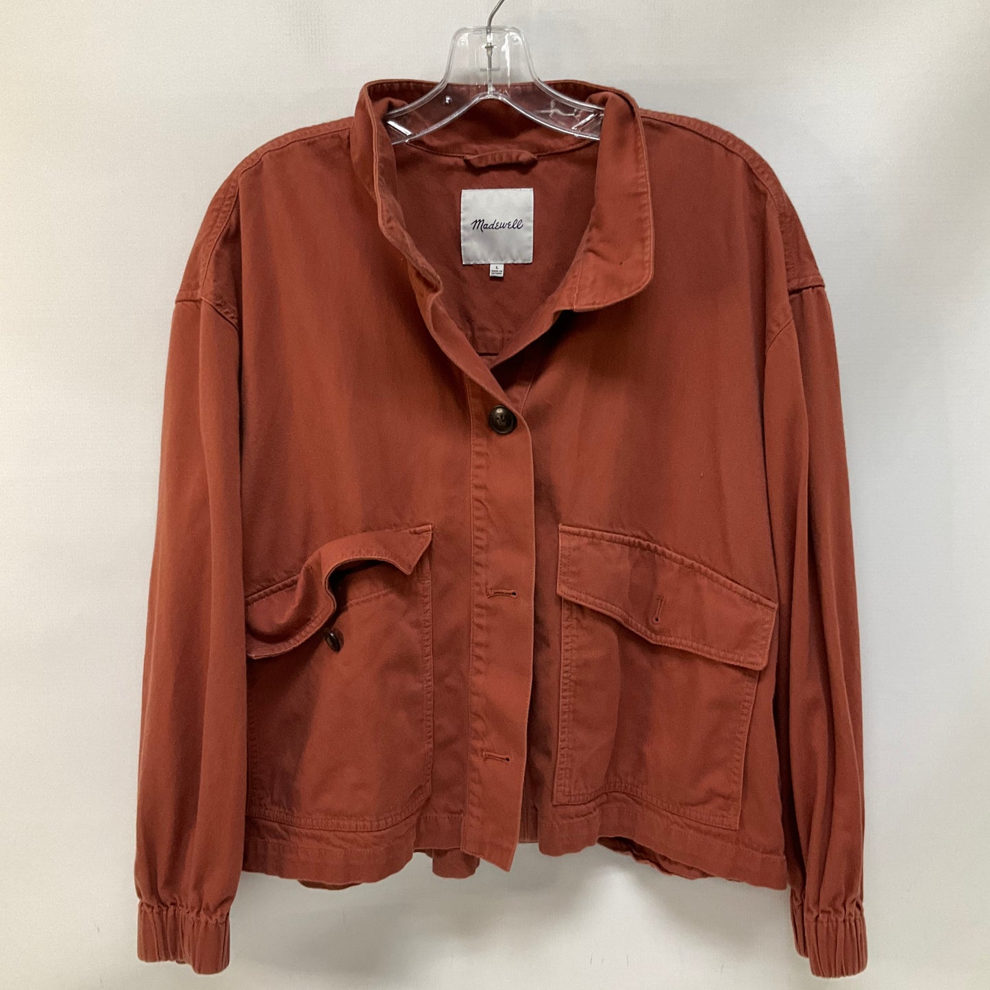 Jacket Other By Madewell In Orange, Size: L