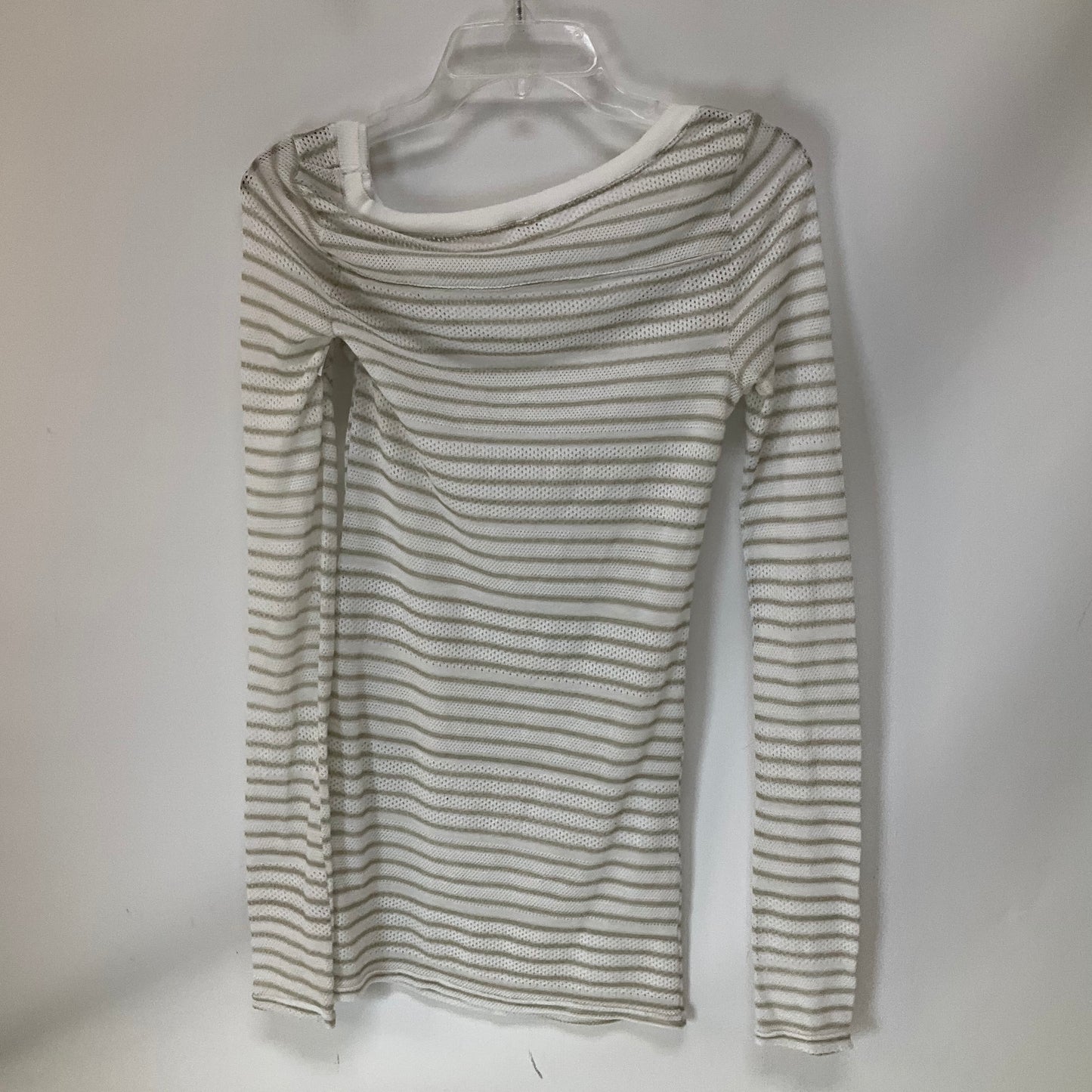 Top Long Sleeve By Free People In White, Size: L