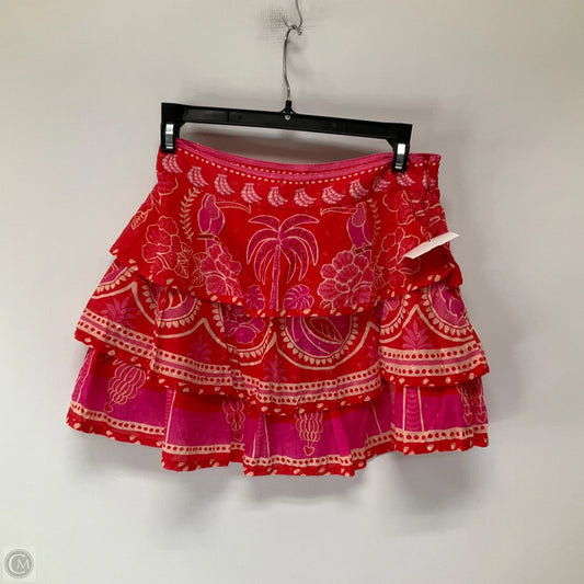 Skirt Mini & Short By Farm Rio In Pink & Red, Size: Xs