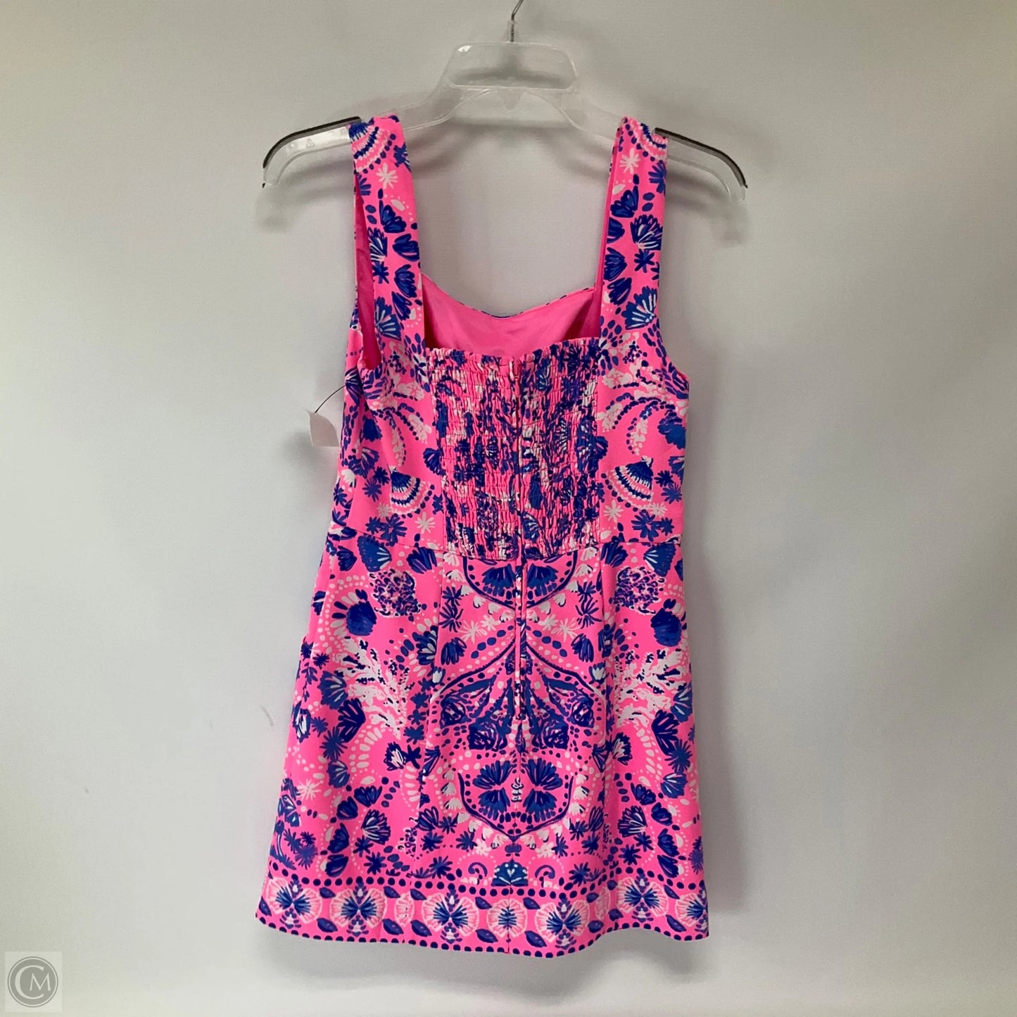 Dress Designer By Lilly Pulitzer In Blue & Pink, Size: 0