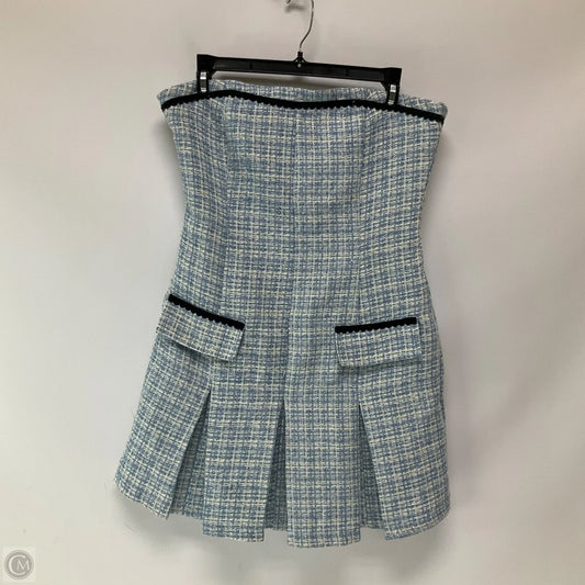 Dress Casual Short By Cider In Blue, Size: S