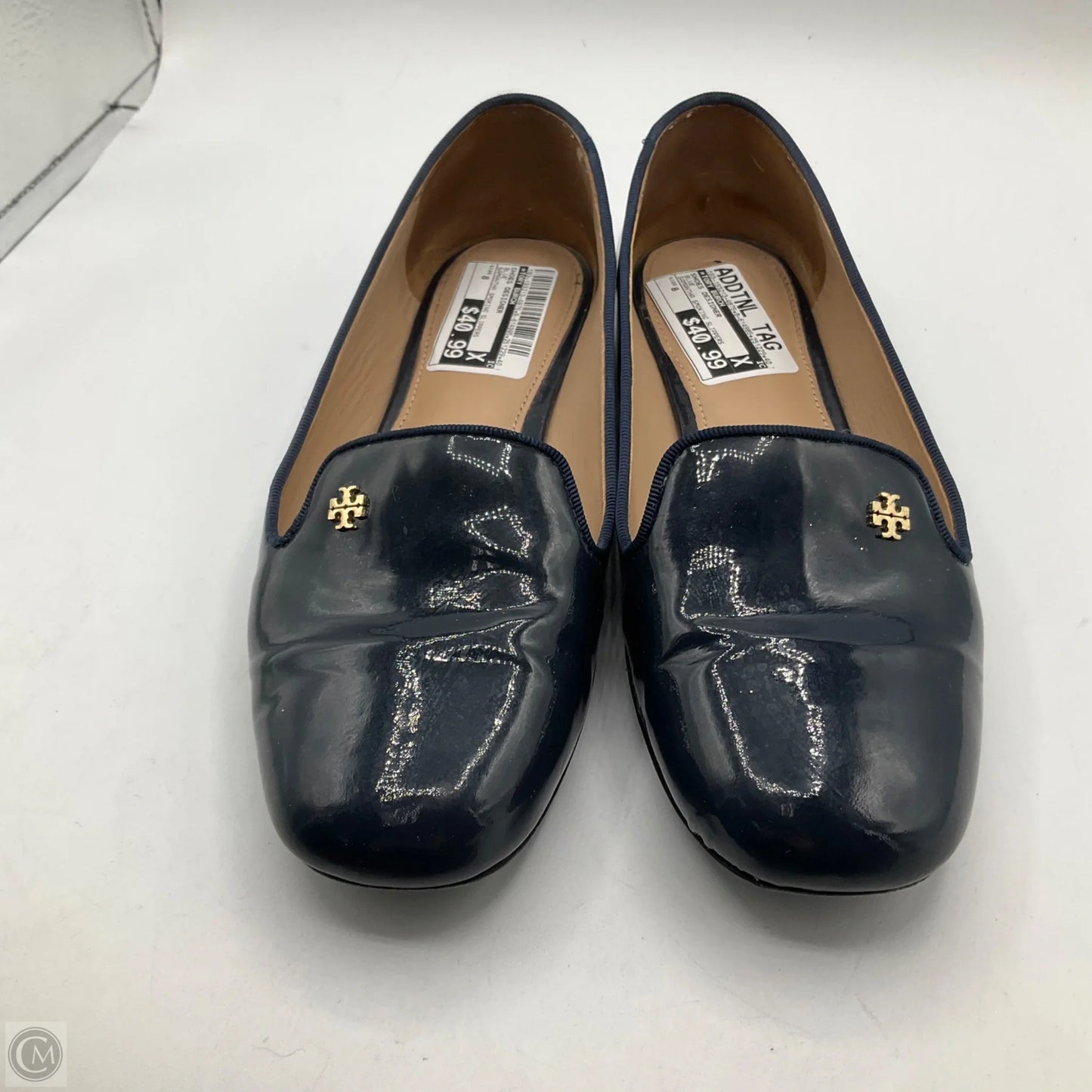 Shoes Designer By Tory Burch In Blue, Size: 8