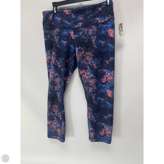Athletic Leggings Capris By Lululemon In Multi-colored, Size: 8