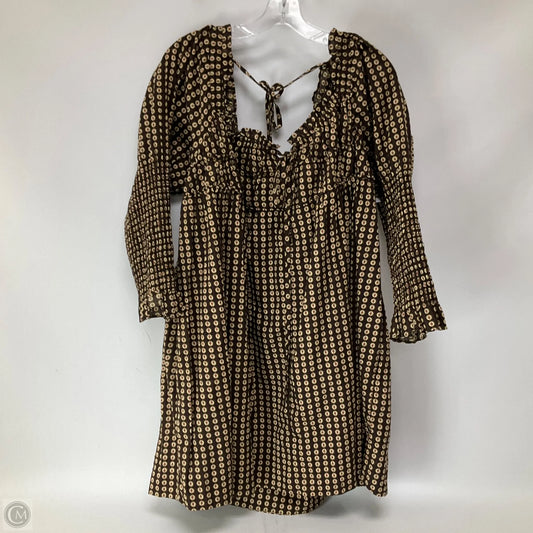 Dress Casual Short By Free People In Brown, Size: Xl