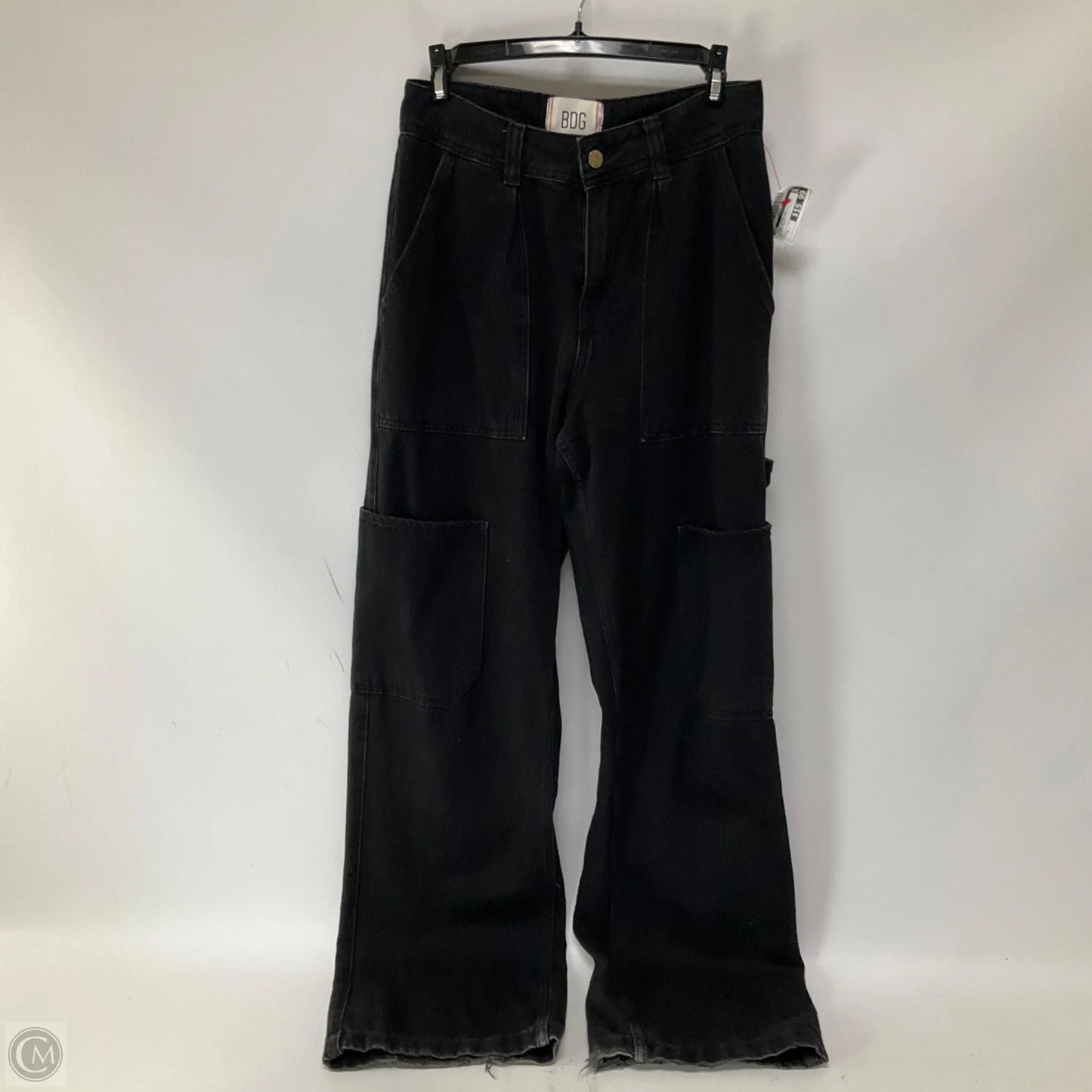 Jeans Straight By Bdg In Black Denim, Size: 0