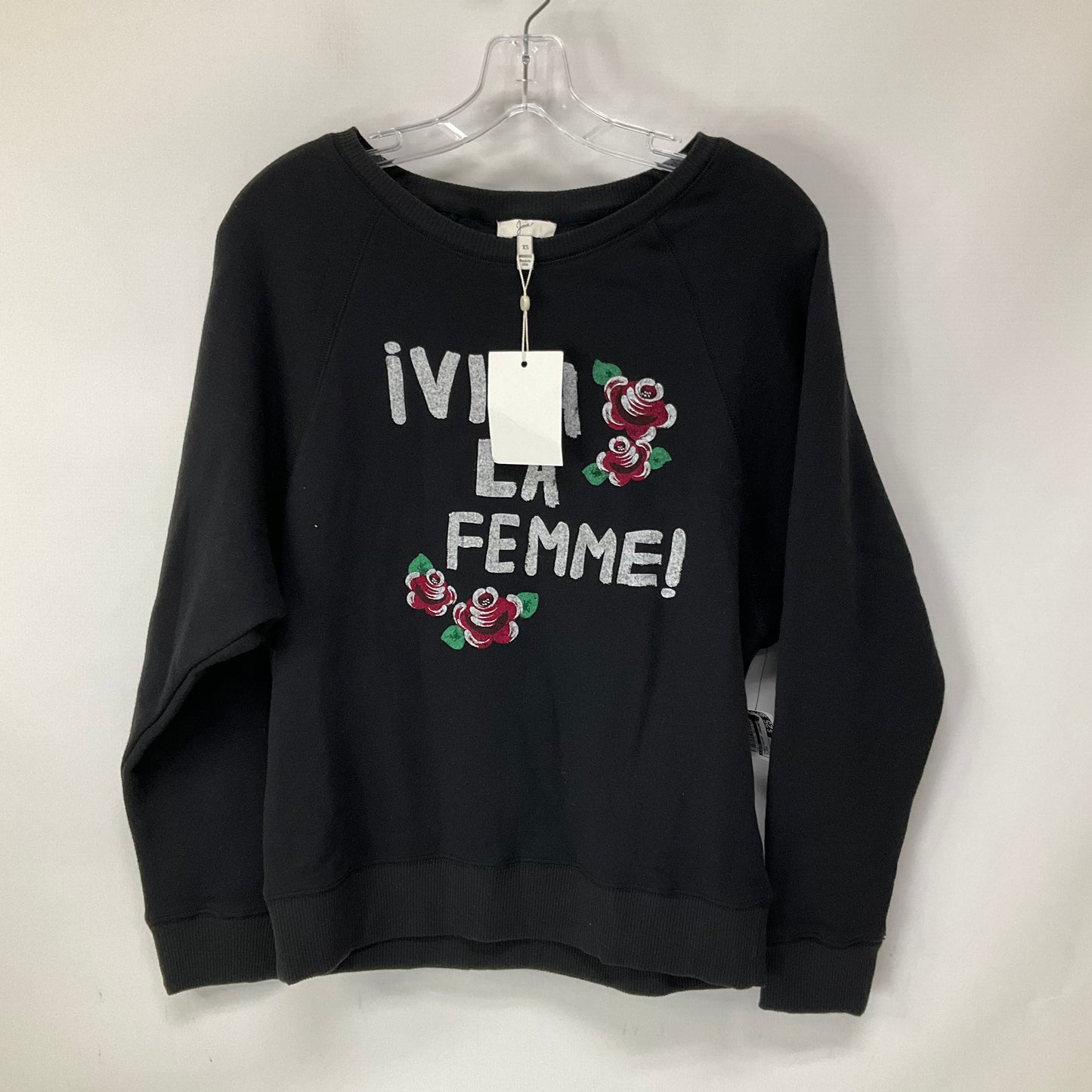 Black Sweatshirt Crewneck Joie, Size Xs