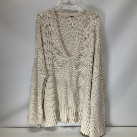 Sweater By Free People In Cream, Size: M