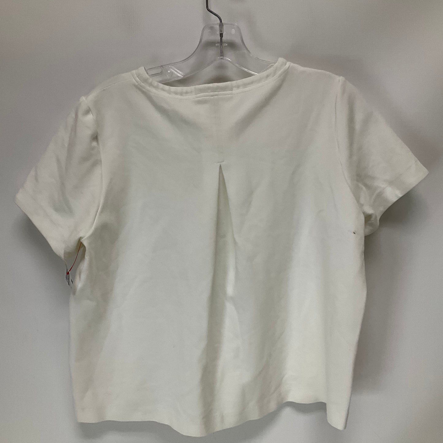 Top Short Sleeve By Spanx In White, Size: M