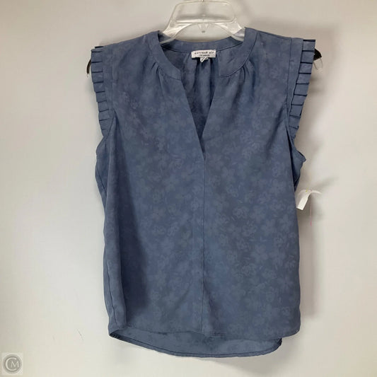 Top Sleeveless By Current Air In Blue, Size: Xs