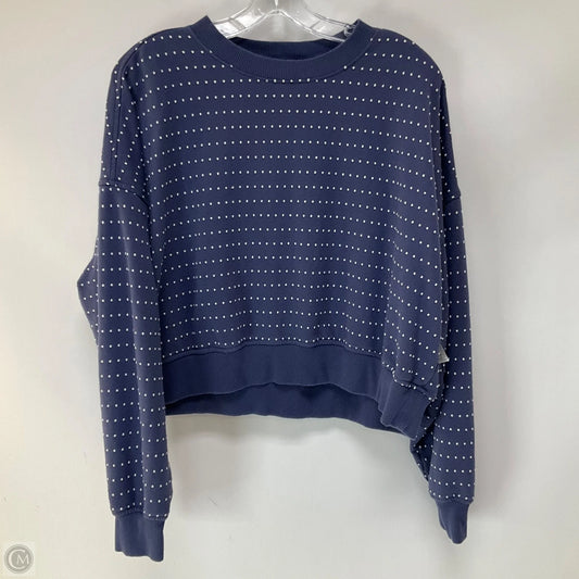 Sweatshirt Crewneck By Aerie In Blue, Size: S