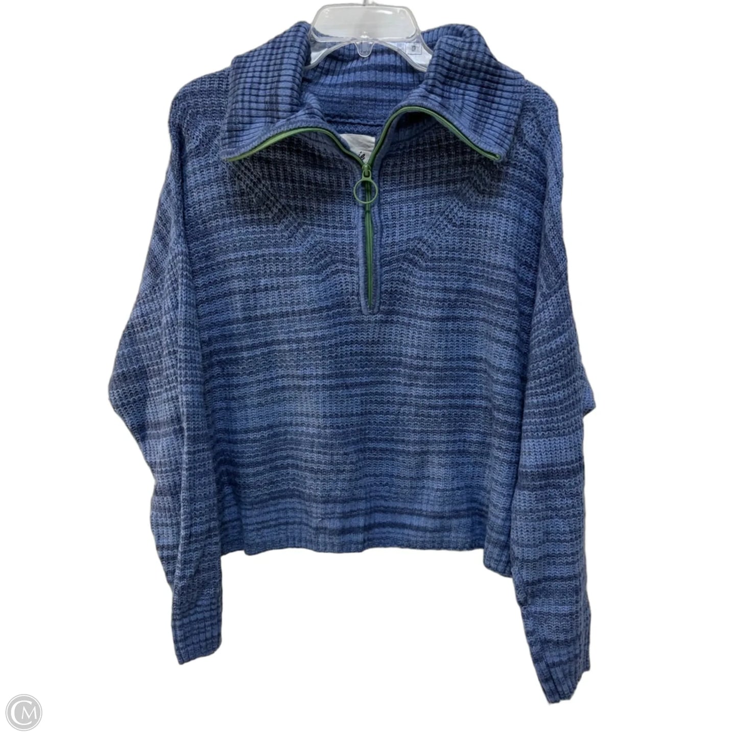 Top Long Sleeve By Aerie In Blue, Size: M