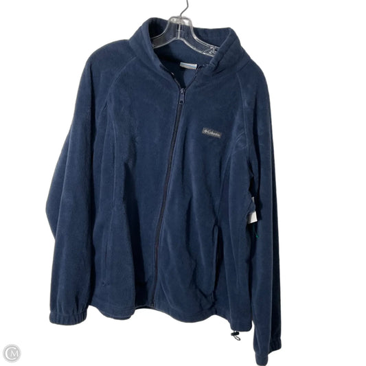 Jacket Fleece By Columbia In Blue, Size: 2x