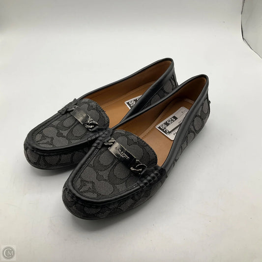 Shoes Designer By Coach In Black, Size: 6