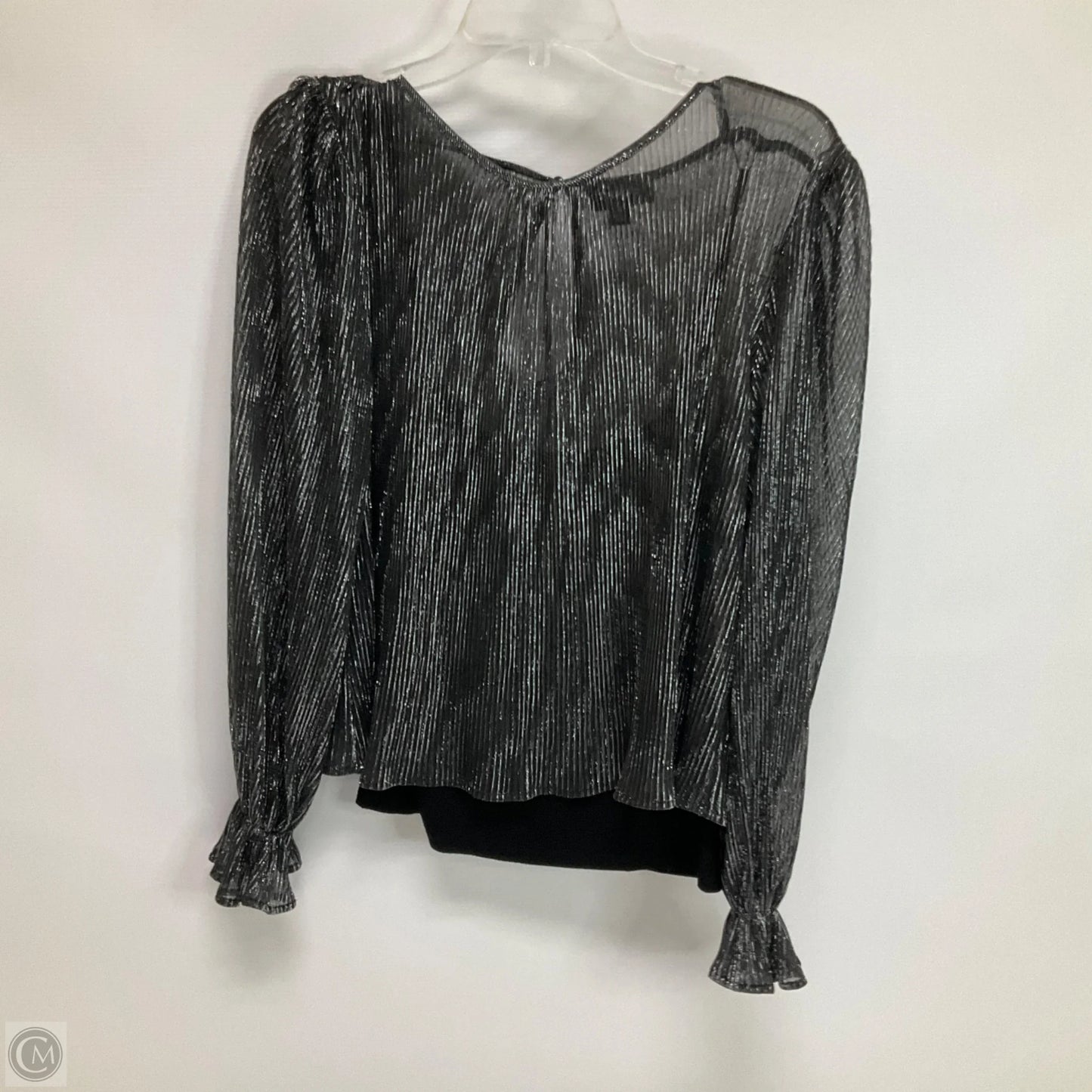 Top Long Sleeve By Evereve In Black, Size: Xs