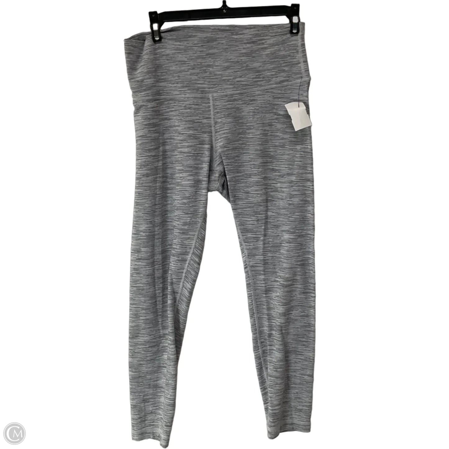 Athletic Leggings By Lululemon In Grey, Size: 10