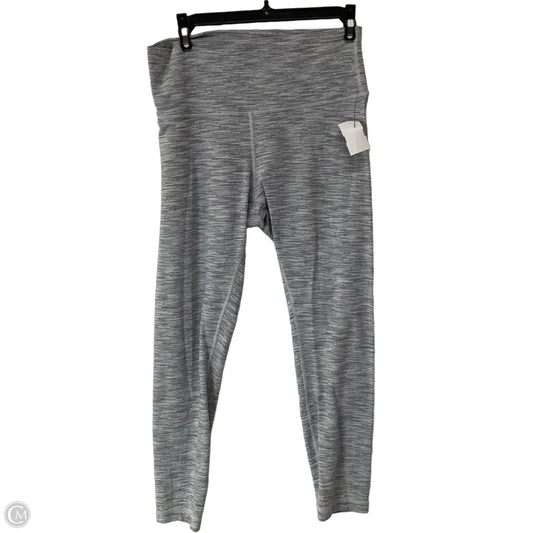 Athletic Leggings By Lululemon In Grey, Size: 10
