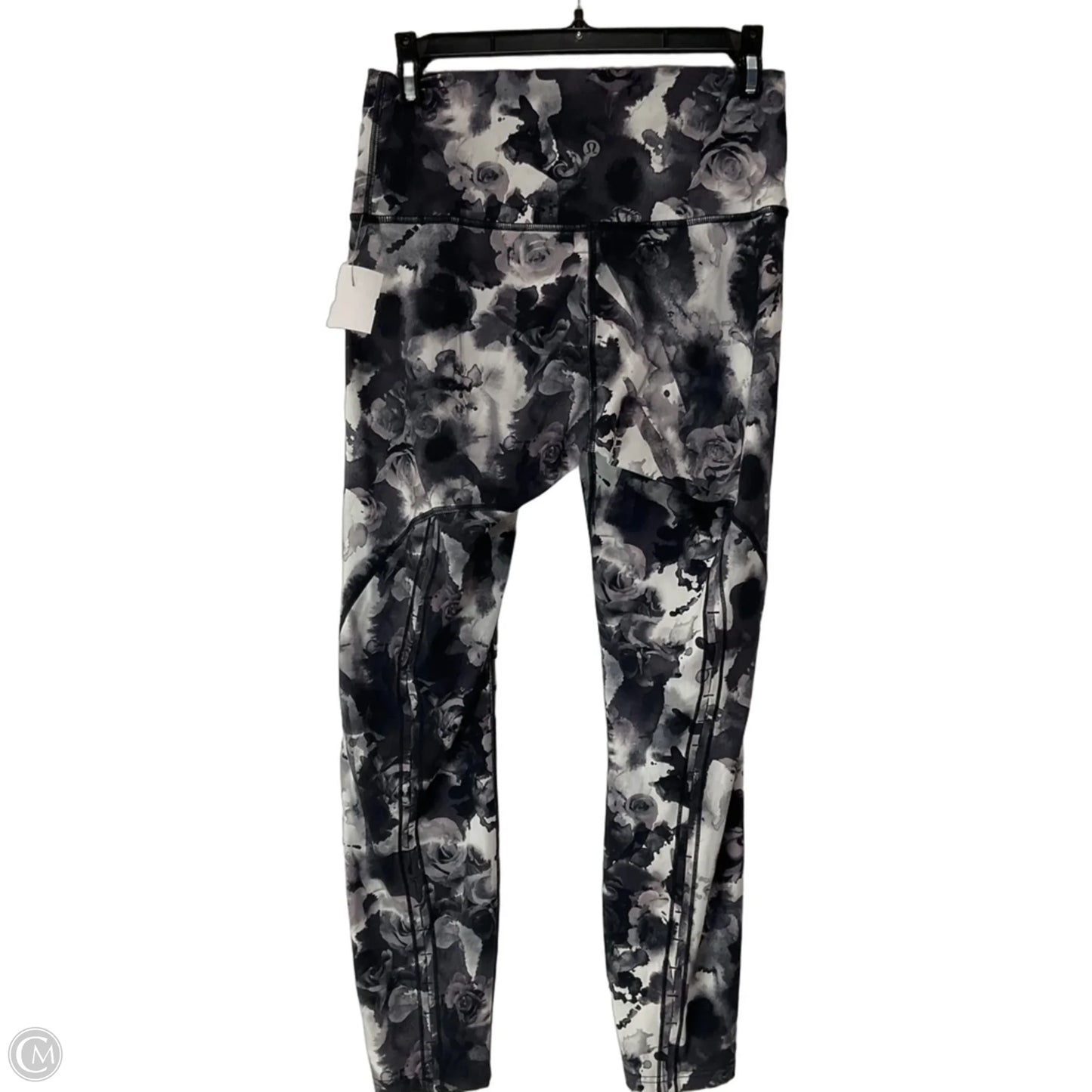 Athletic Leggings By Lululemon In Grey, Size: 8