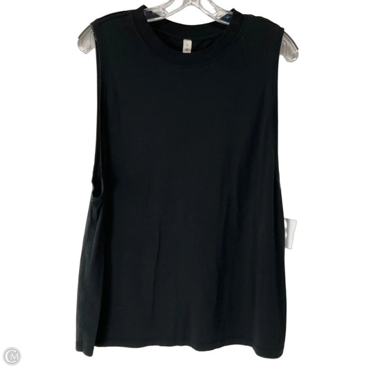 Athletic Tank Top By Lululemon In Black, Size: 8