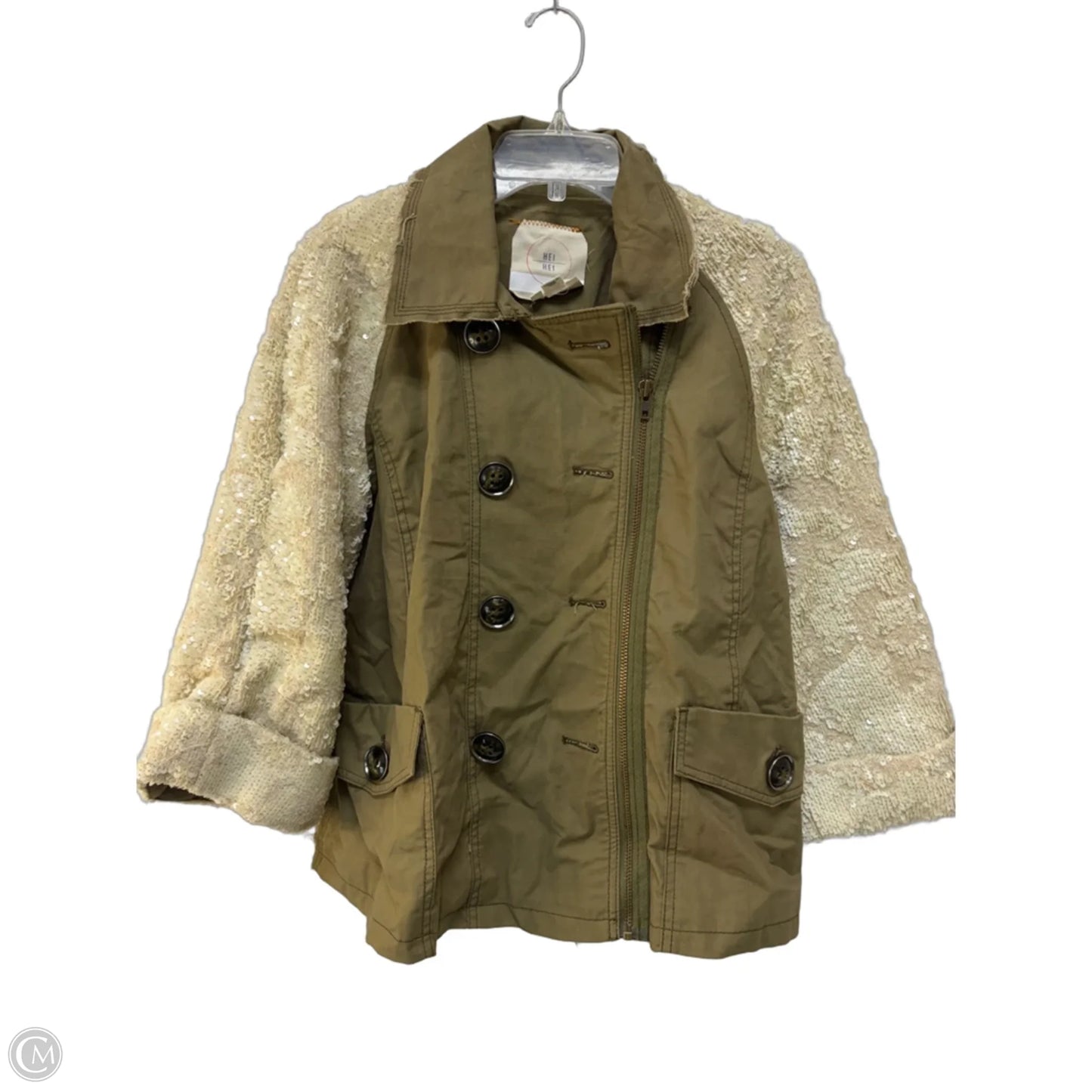 Jacket Moto By Cmb In Brown, Size: L
