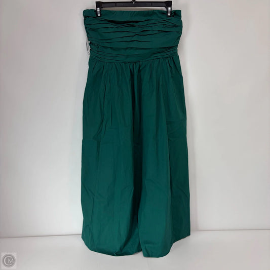 Dress Casual Midi By Abercrombie And Fitch In Green, Size: M