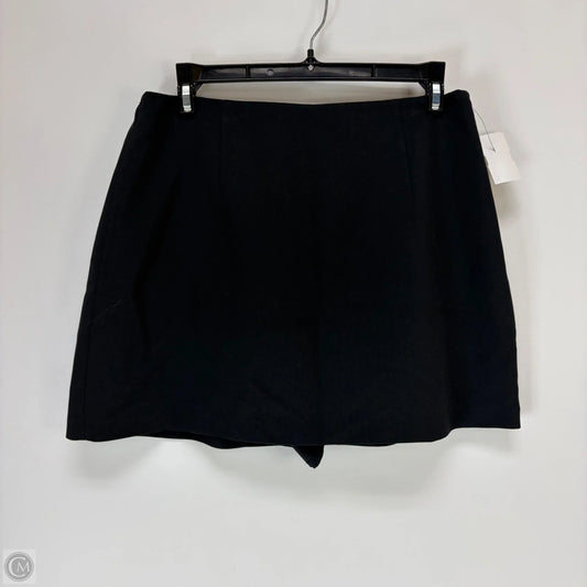 Skort By Abercrombie And Fitch In Black, Size: M